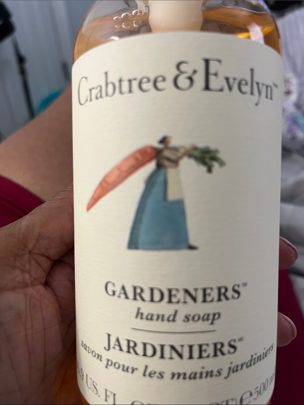 Crabtree & Evelyn Gardeners Hand Soap - Cream Label 
Price 2 for $20.